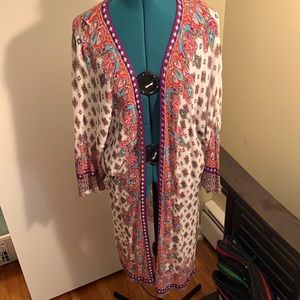 Chico’s Lightweight Duster/Jacket Size L